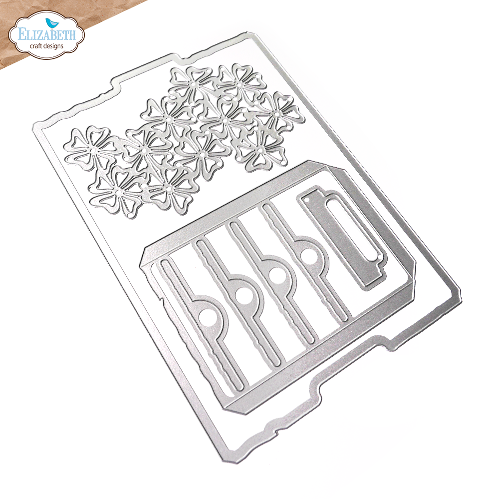 Floral slots file folder