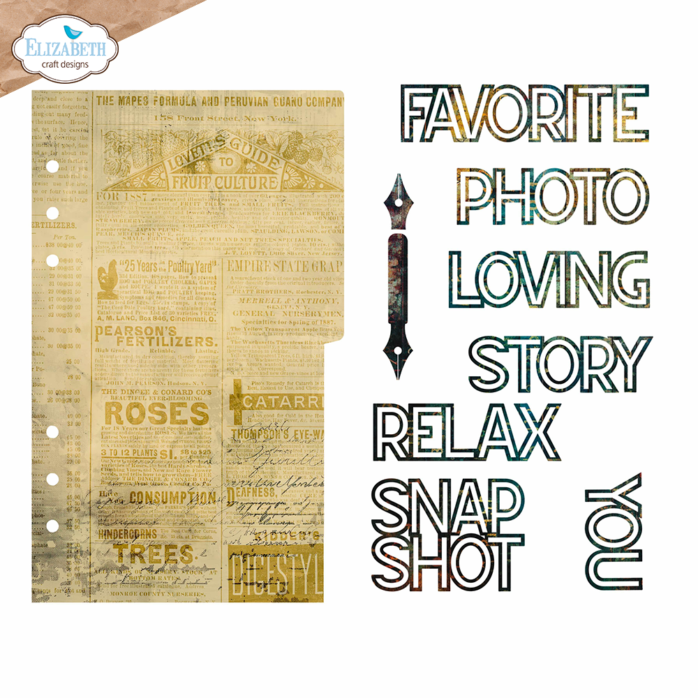 Page with large tab 1