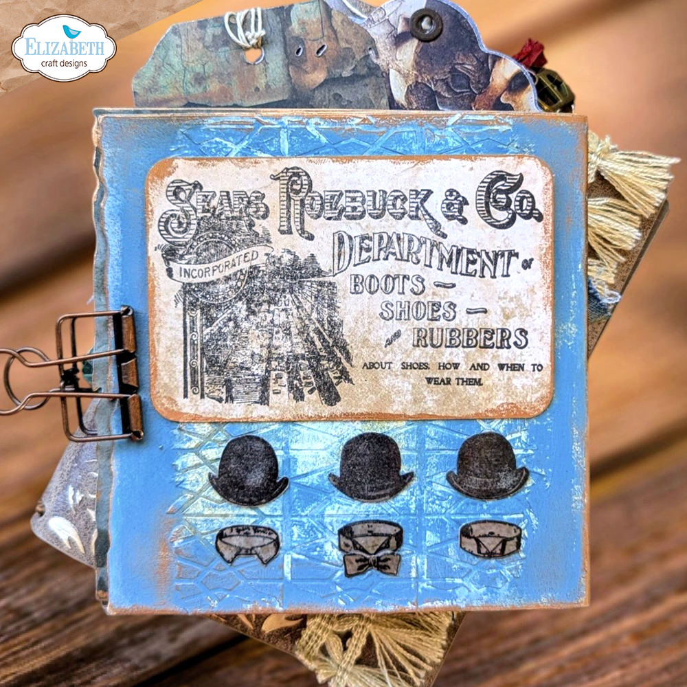 Laced stamp