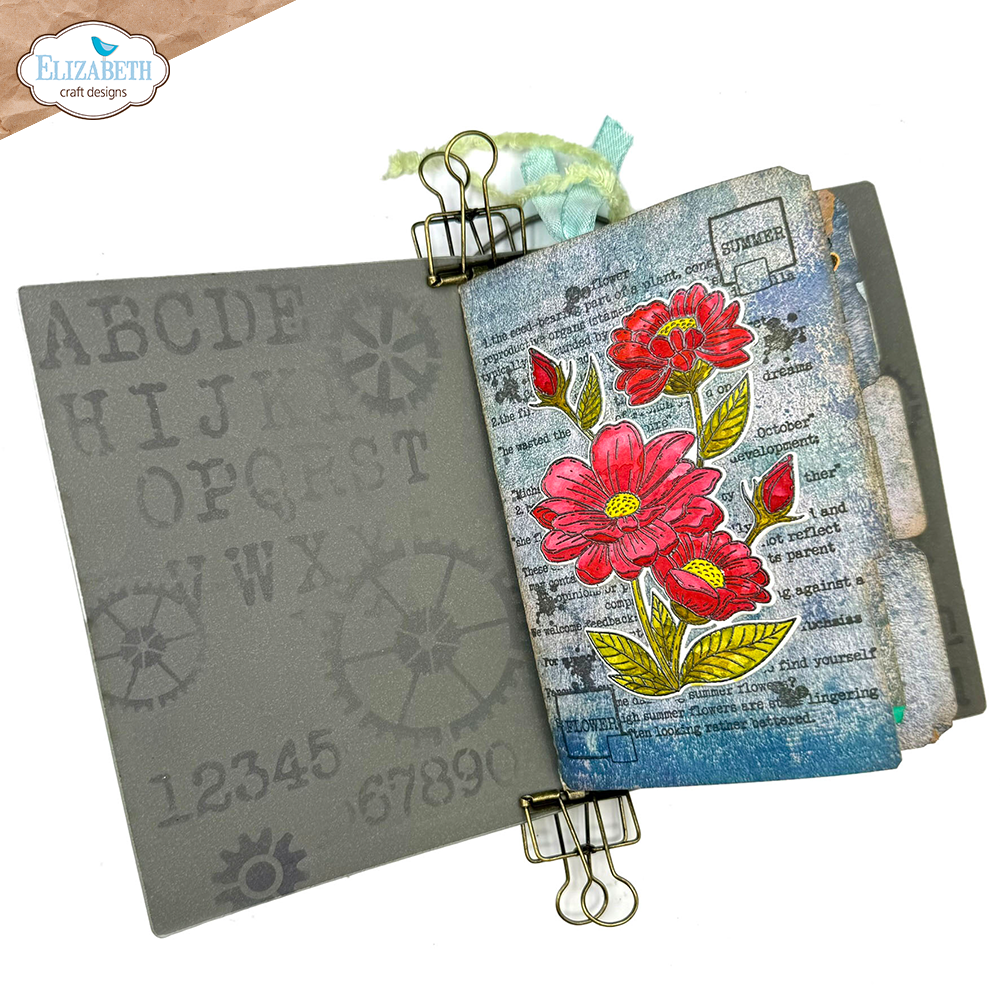 Summer flower Stamp and Die Set