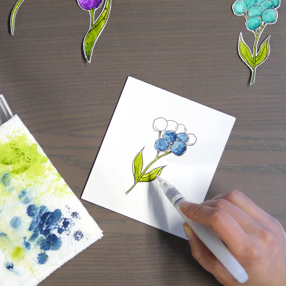 Watercolor Palette, 24 colors