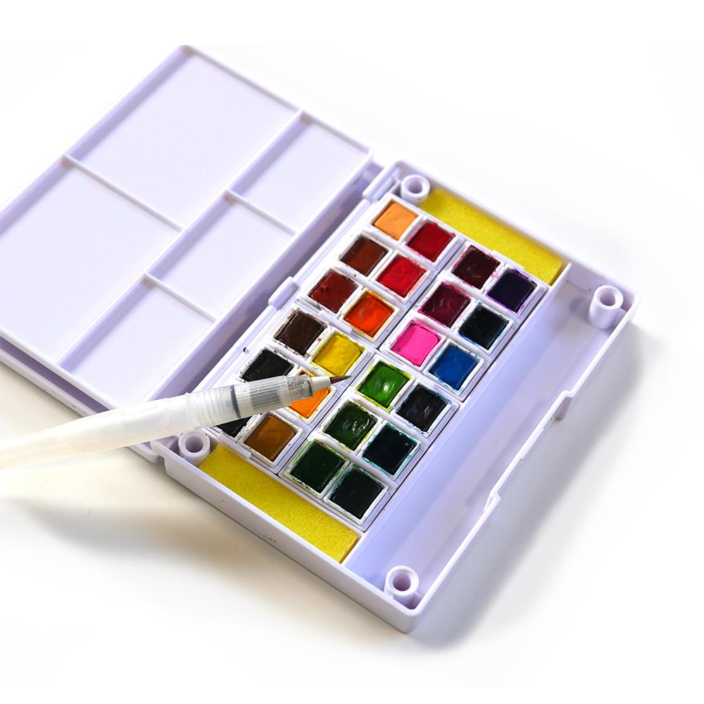 Watercolor Palette, 24 colors