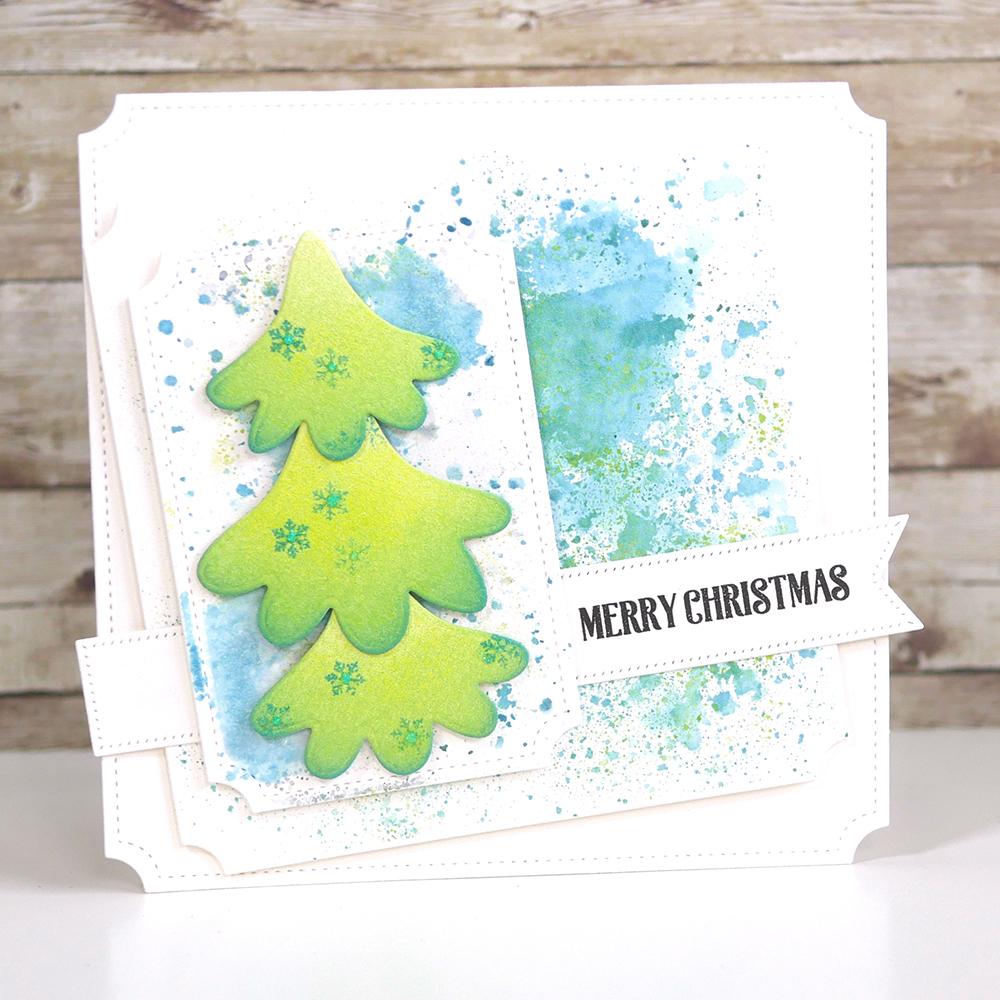 Stitched Indented Square