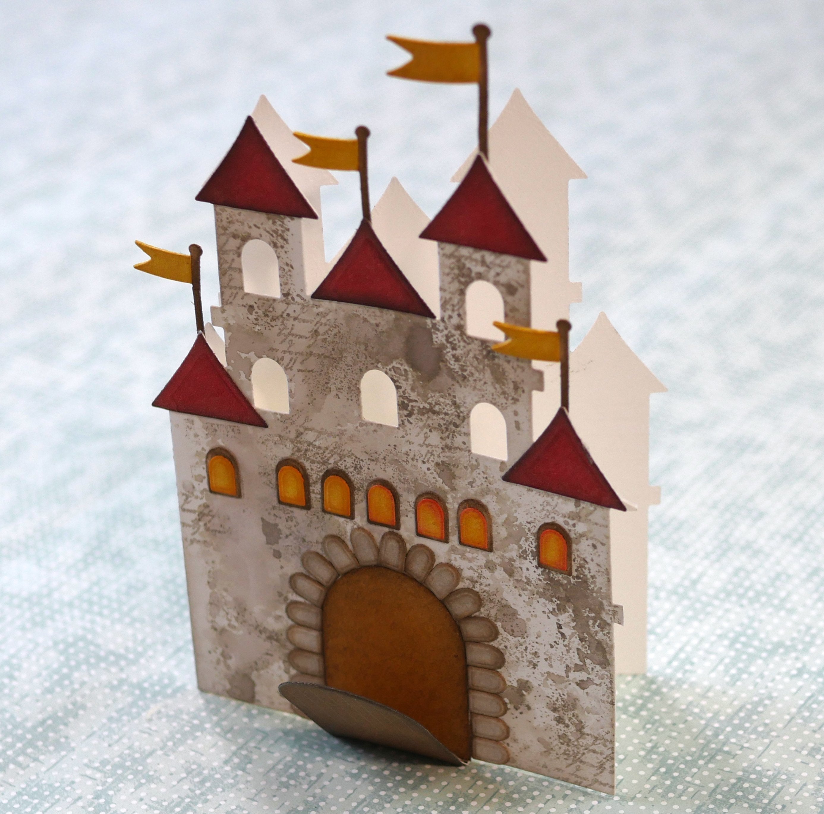 Castle Folding Card