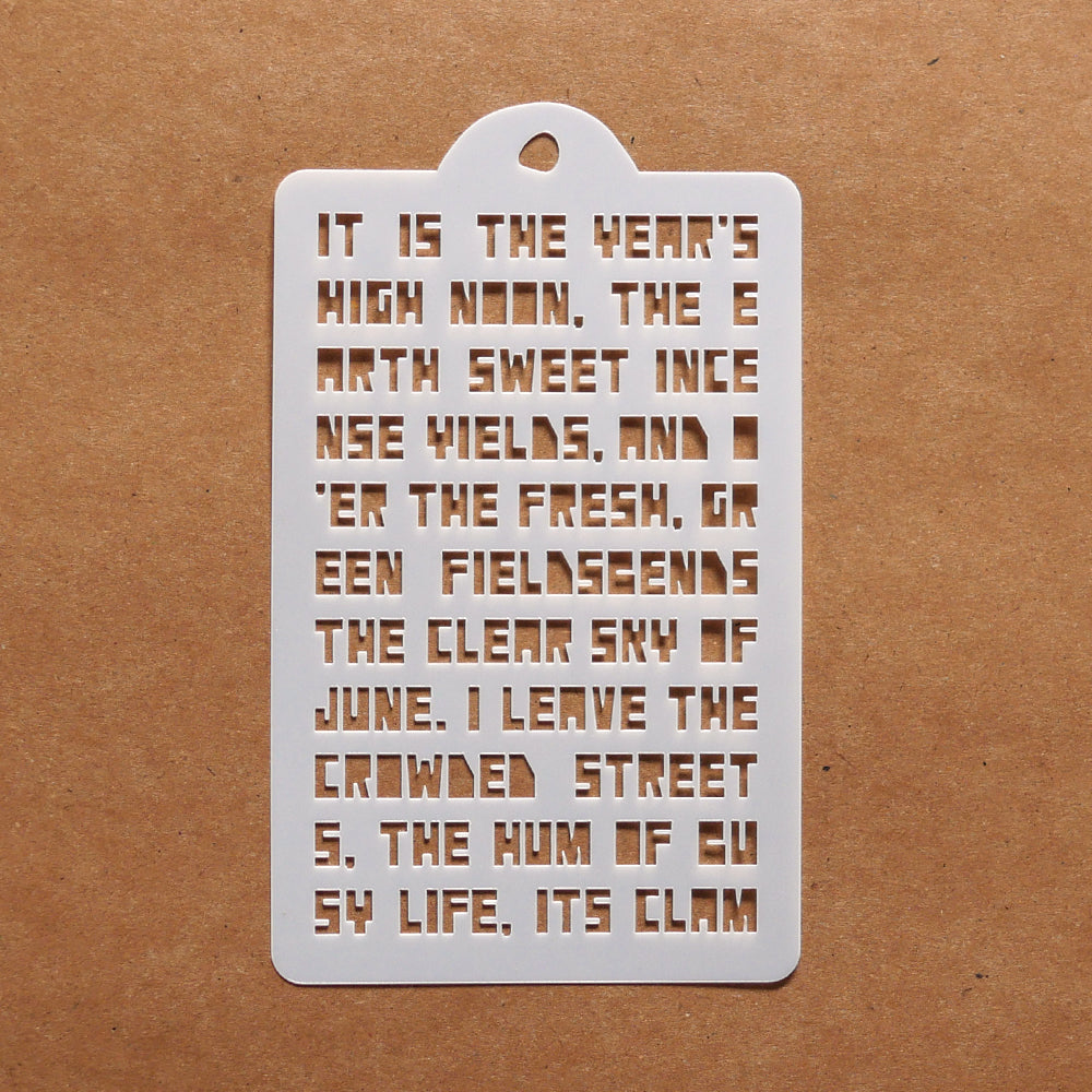 Summer Journal Special