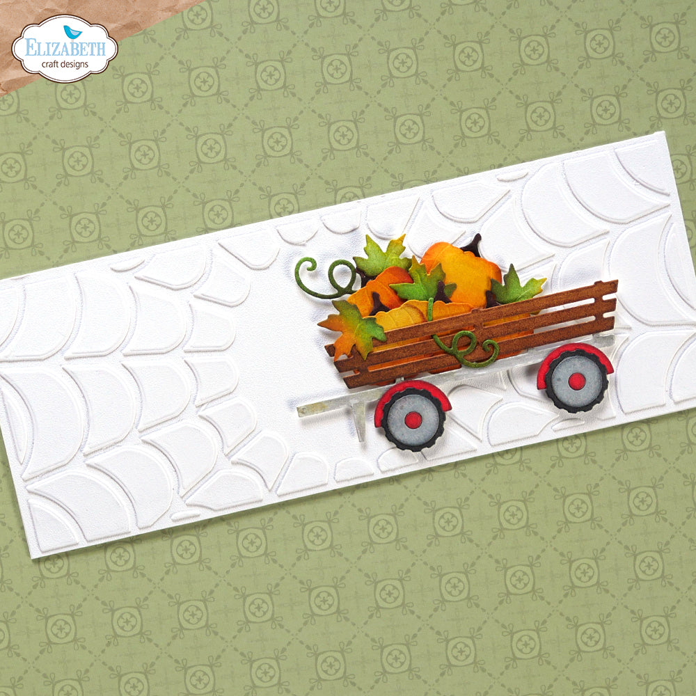 Spider Web Slimline Background