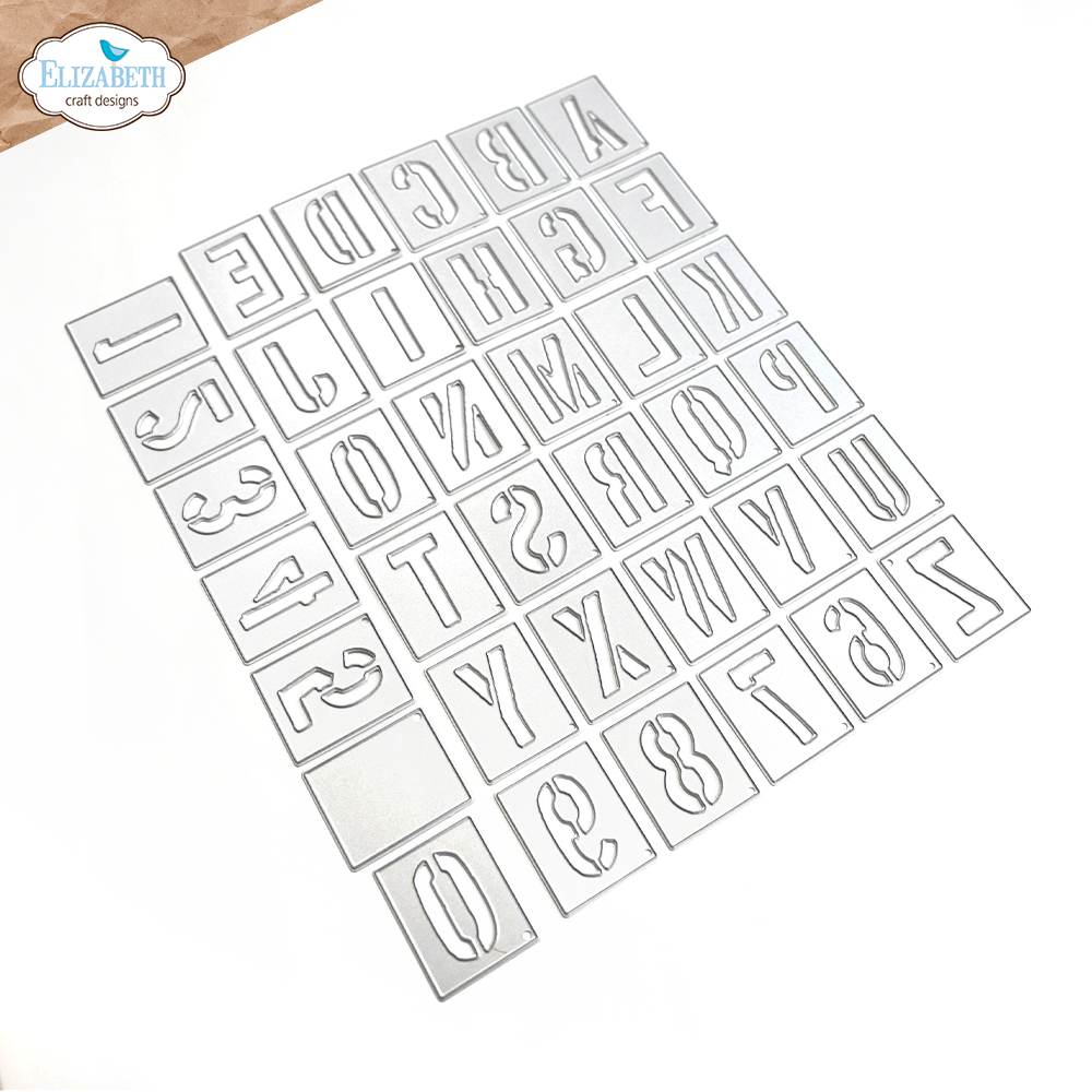 Stencil Alphabet