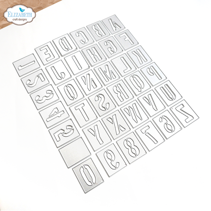 Stencil Alphabet