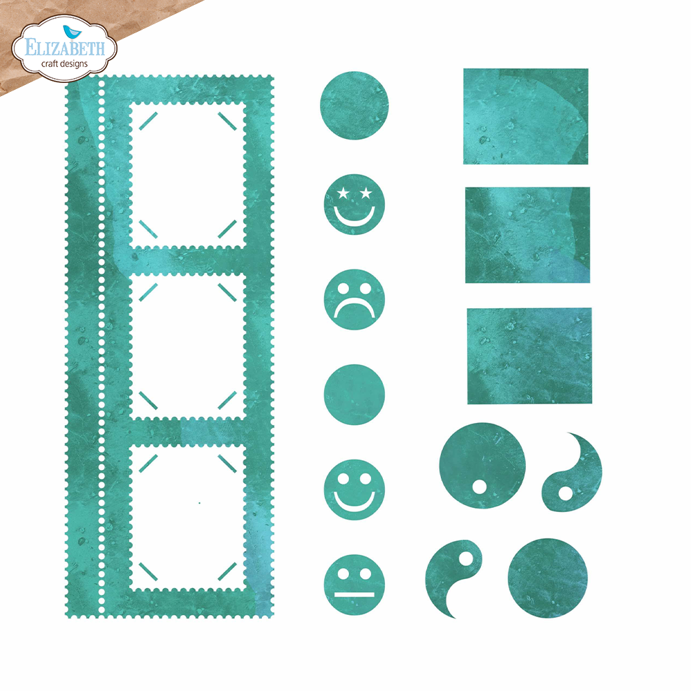 Stamp Photo Frame overlay