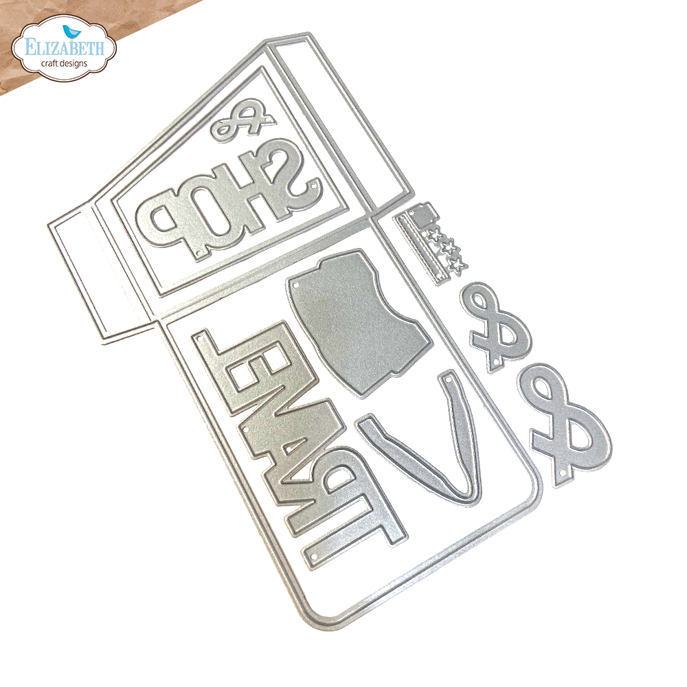 Slanting Library pocket with bag