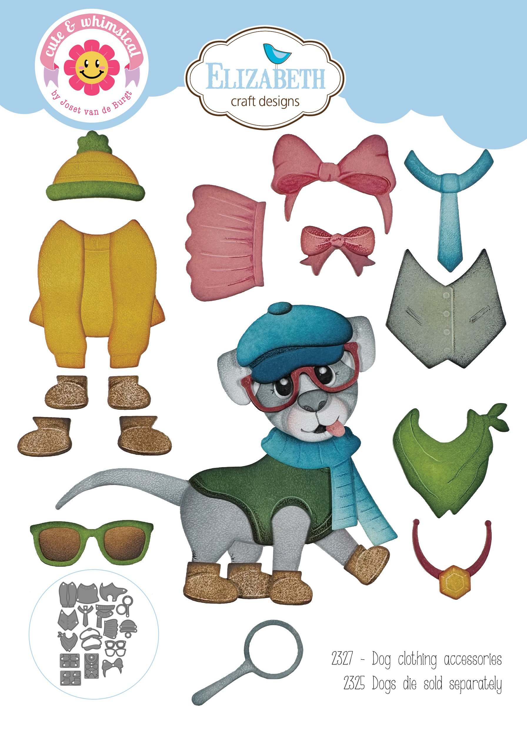 Dog clothing accessories