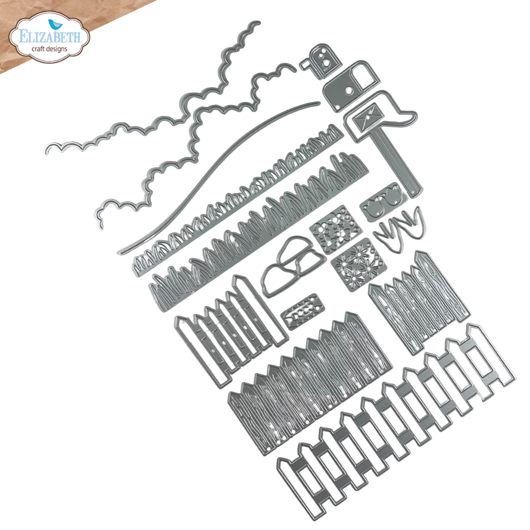 Garden edges and fence