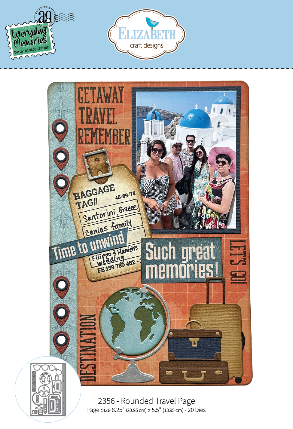 Rounded Travel Page