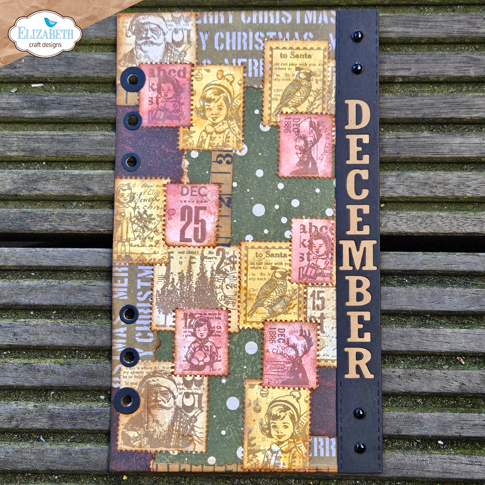 December Postage Stamps