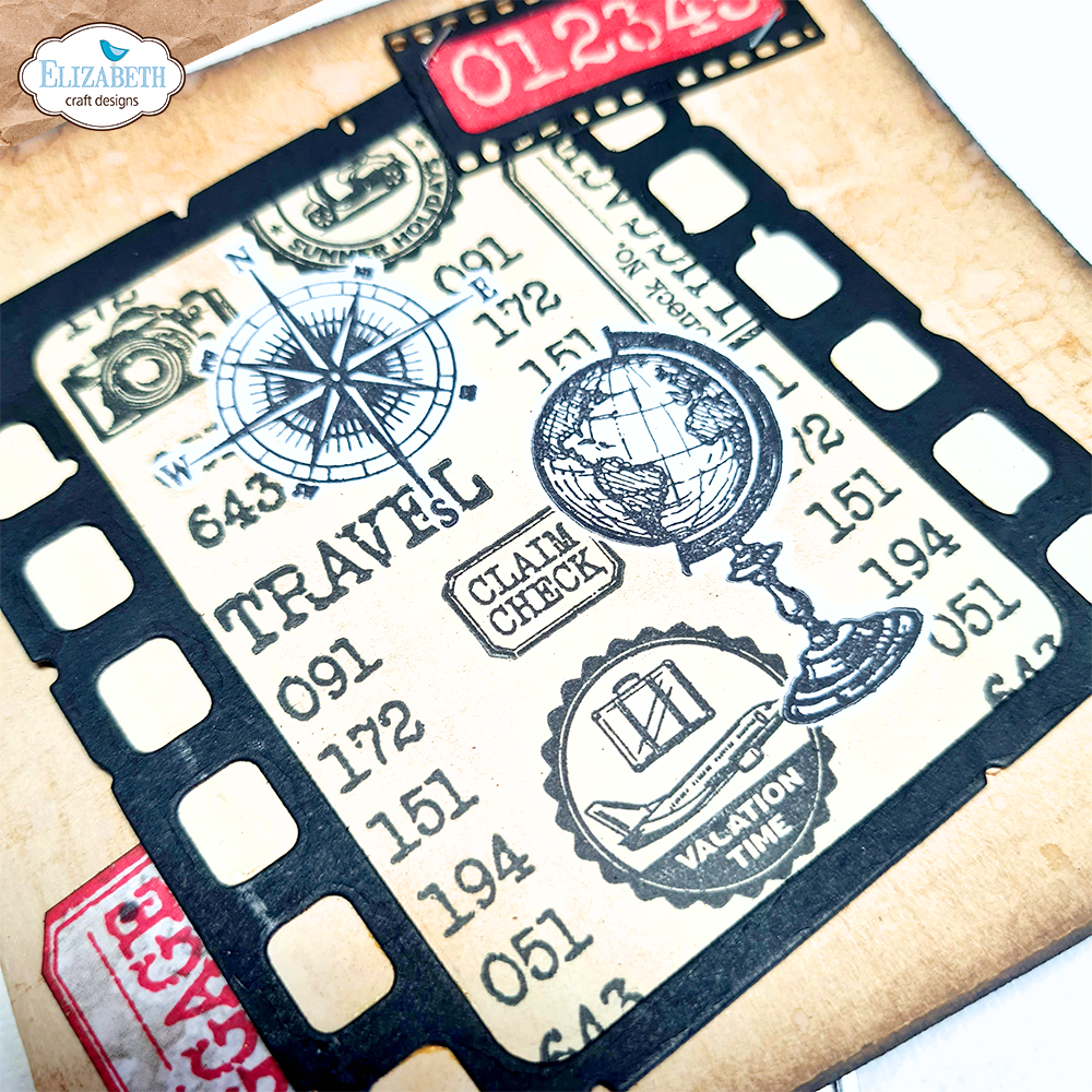 Around the world Stamp and Die set