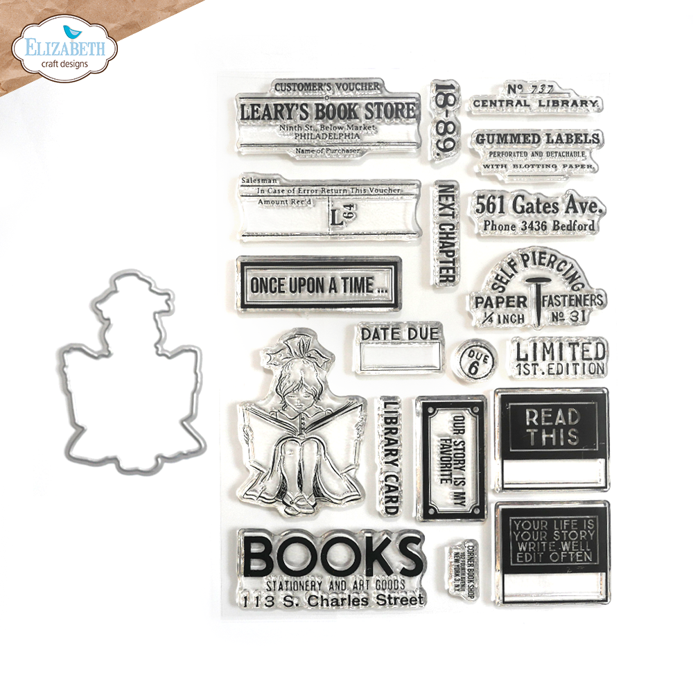 The Bookstore Stamp and Die Set