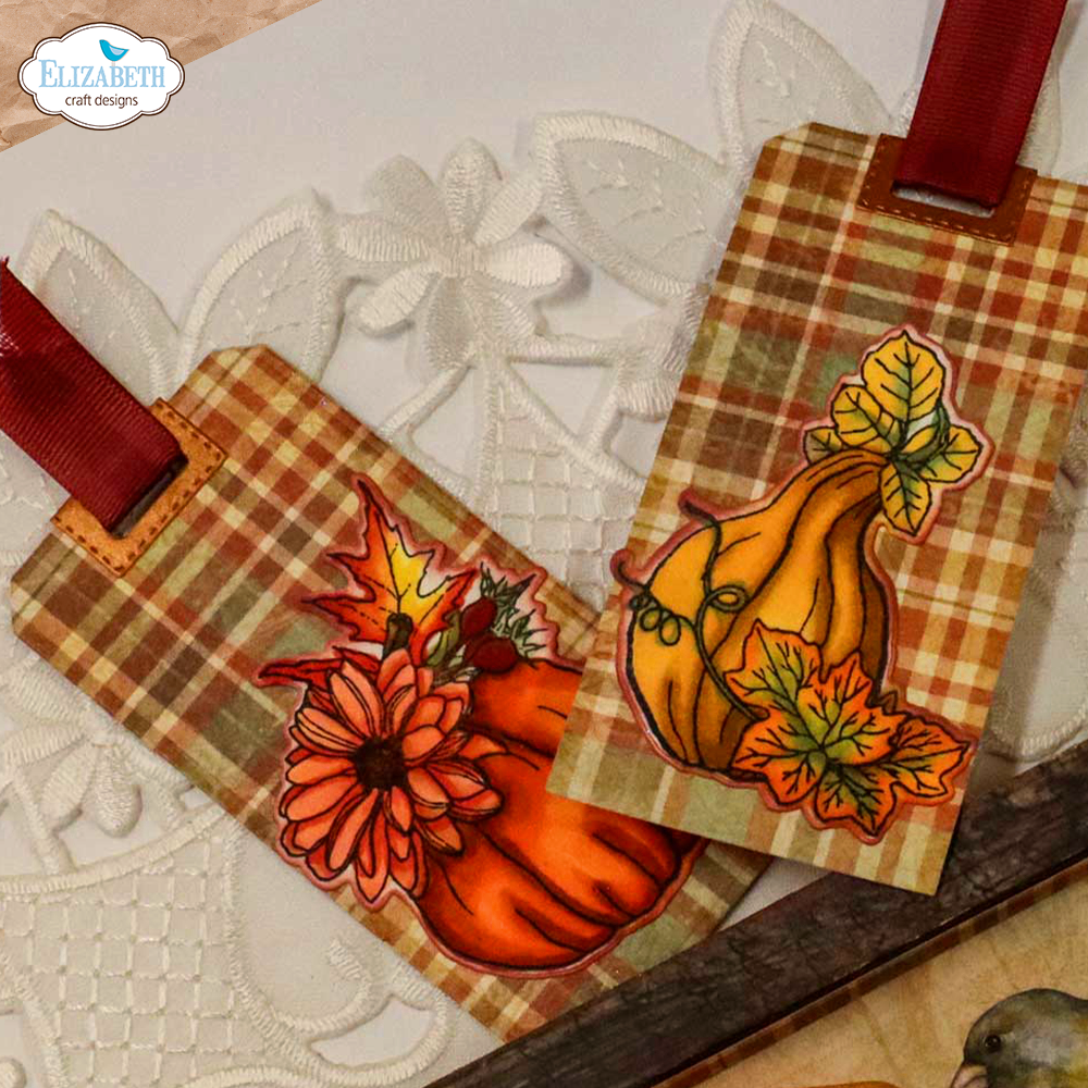 Autumn Harvest Florals Stamp and Die Set