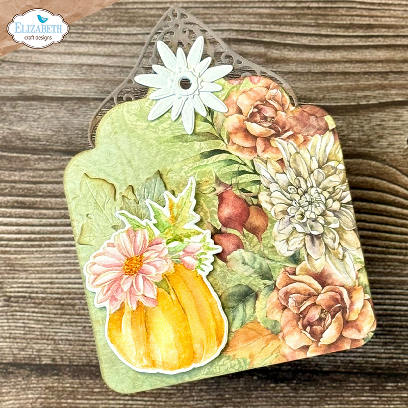 Autumn Harvest Florals Stamp and Die Set