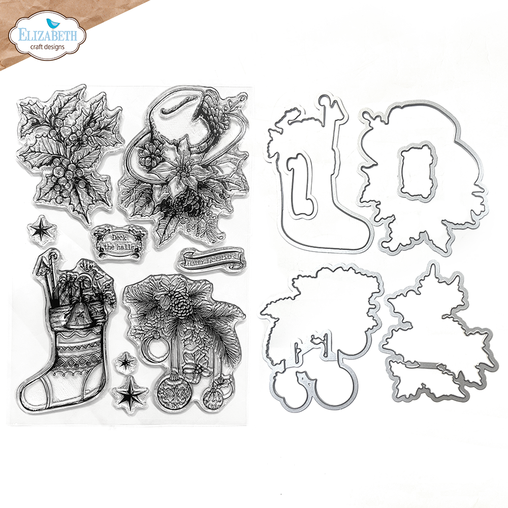 Deck the halls Stamp and Die Set