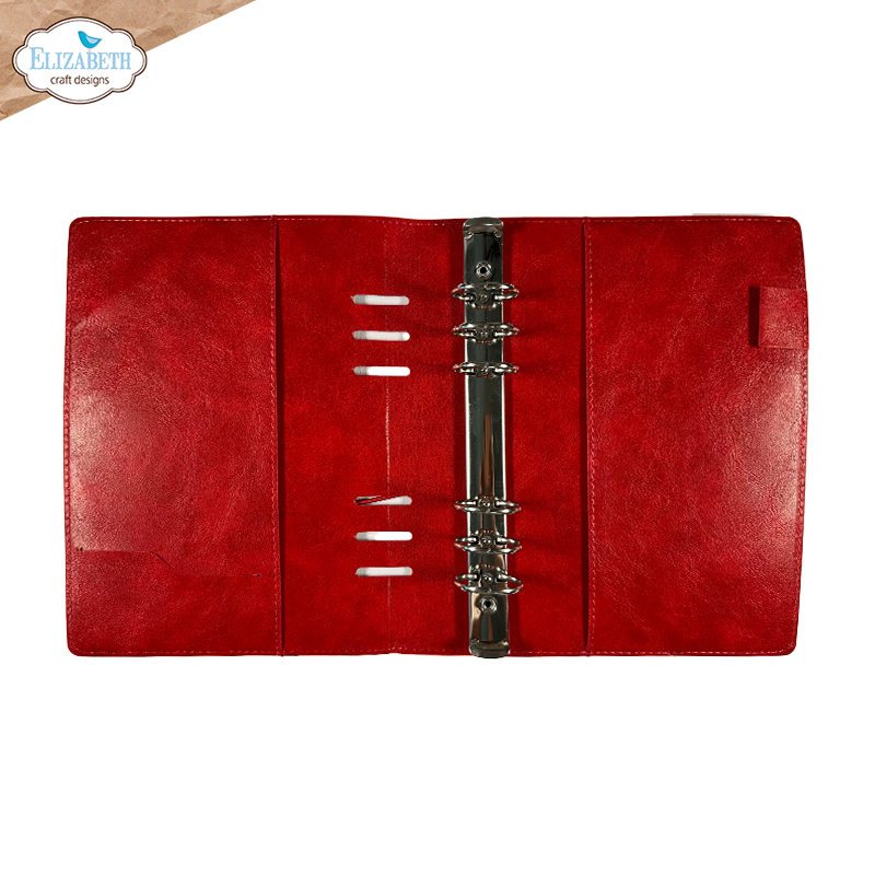 Memory Binder - Festive Red Embossed