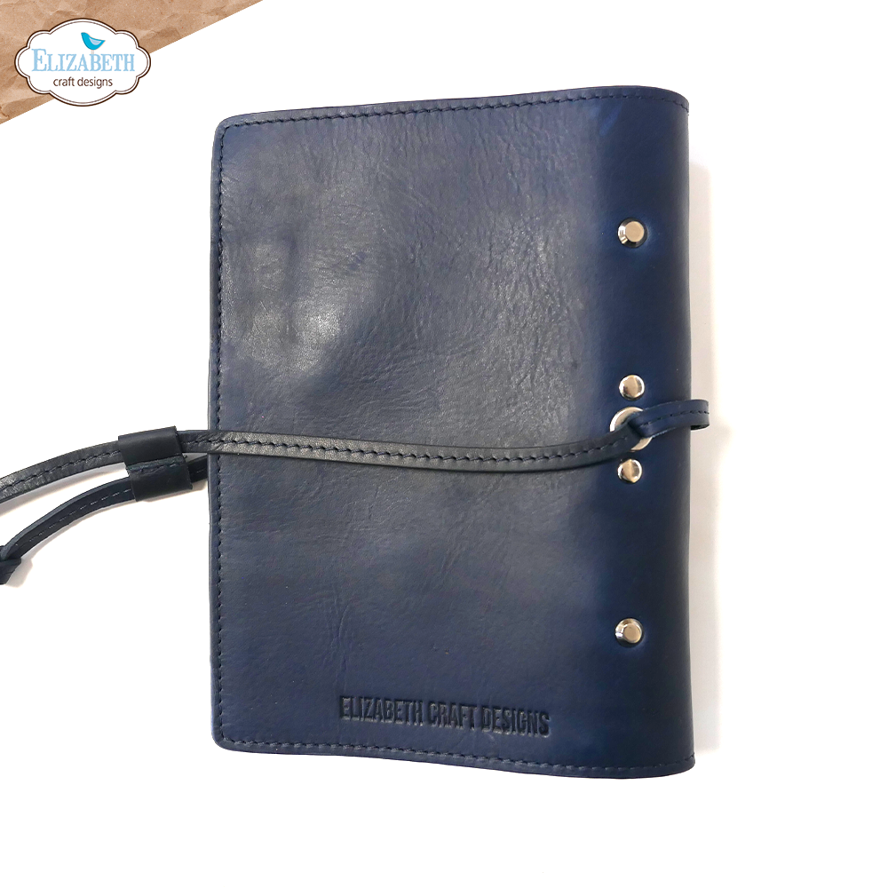 Sidekick Planner Handmade Italian Leather BLUE