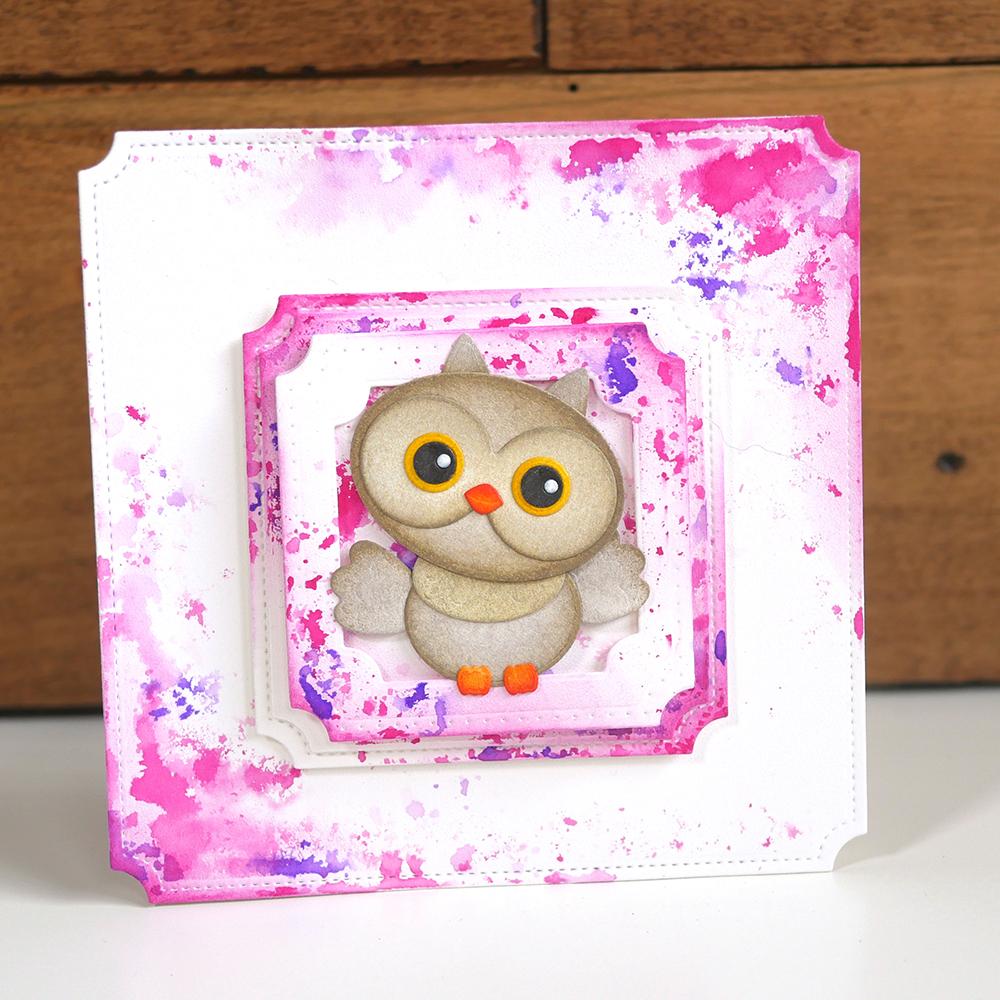 Stitched Indented Square