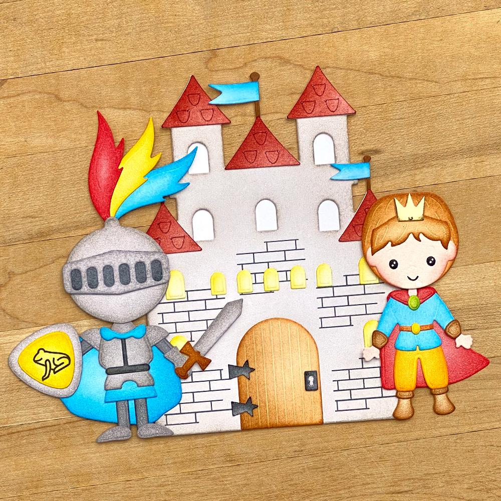 Castle Folding Card