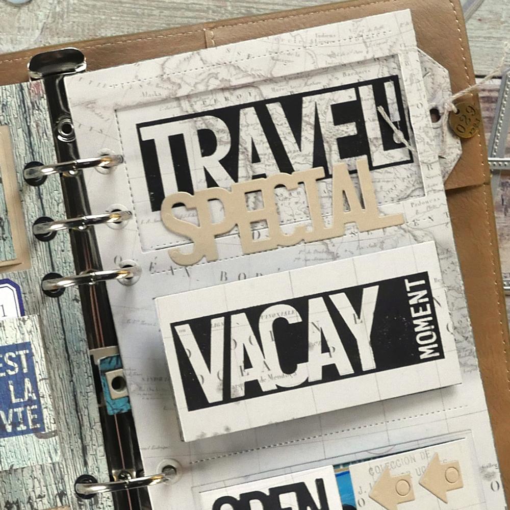 Block Words - Travel