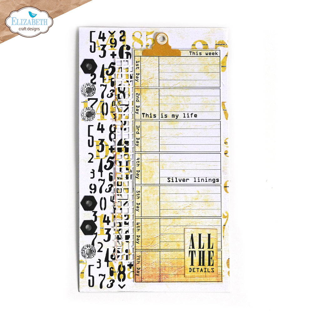 Planner Essentials 40 - Number Border & Patterns