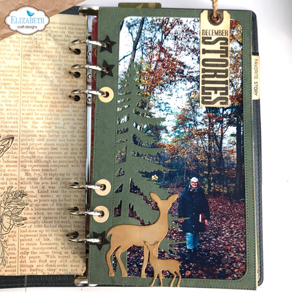 Planner Essentials 47 - Forest Tree Page