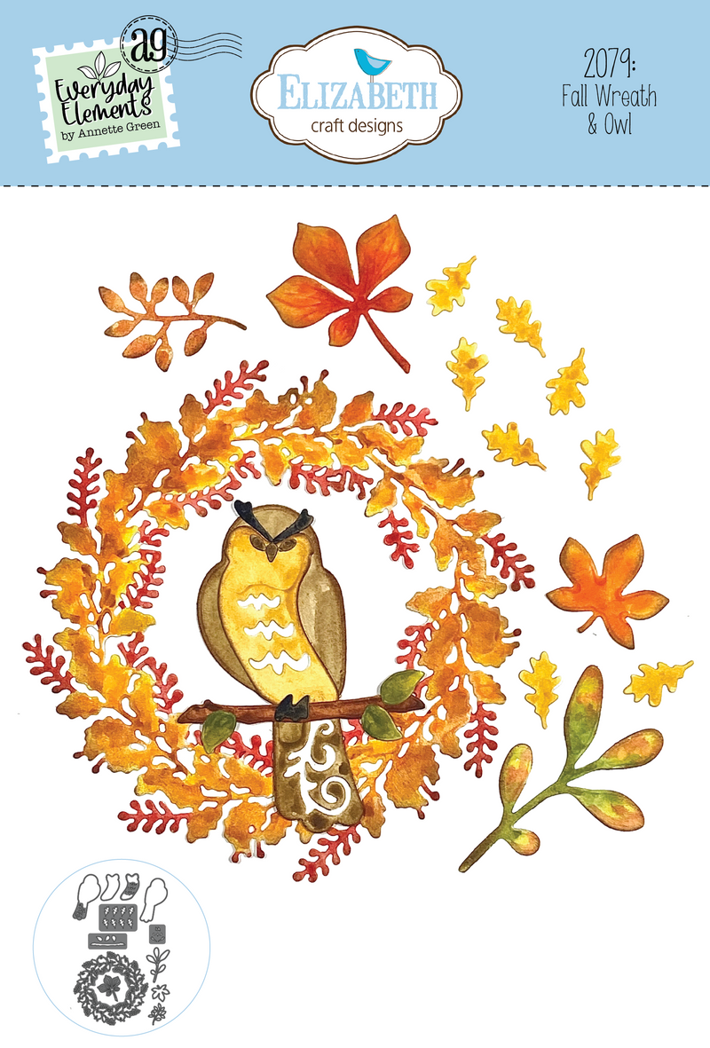 Fall Wreath & Owl