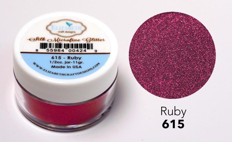 Ruby - Silk Microfine Glitter