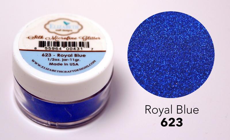 Royal Blue - Silk Microfine Glitter - Silk Microfine Glitter - ElizabethCraftDesigns.com