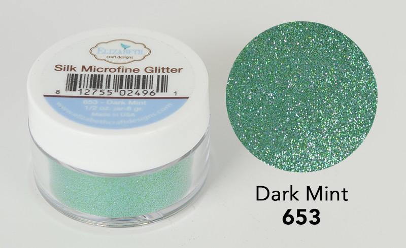 Dark Mint - Silk Microfine Glitter - Silk Microfine Glitter - ElizabethCraftDesigns.com
