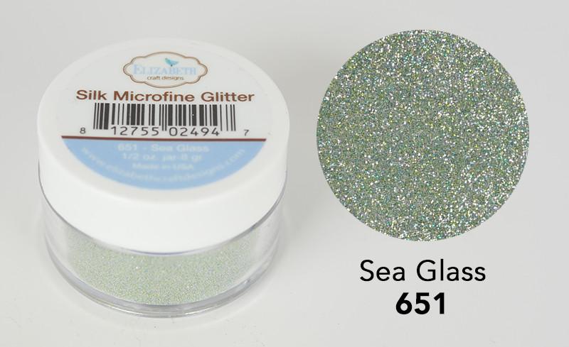 Sea Glass - Silk Microfine Glitter - Silk Microfine Glitter - ElizabethCraftDesigns.com