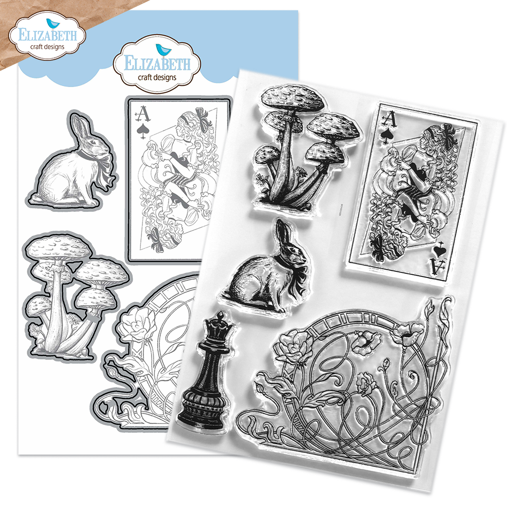 Rabbit Hole Die & Stamp set