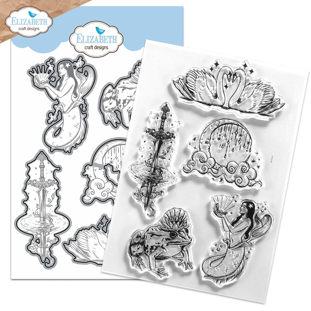 Enchanted Lake Die & Stamp set