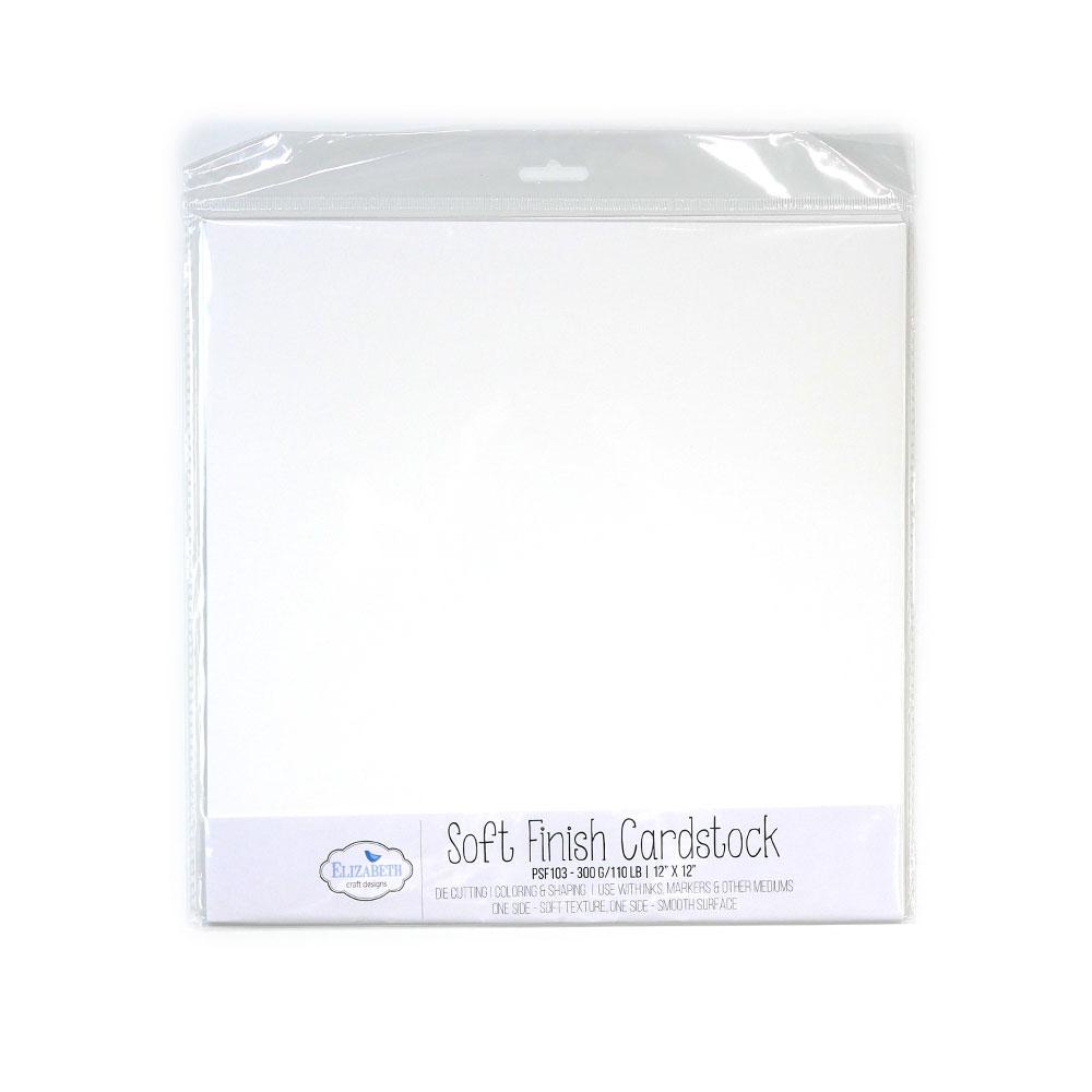 Soft Finish Cardstock 12" x 12" - 300G/110LB - 10 Pack