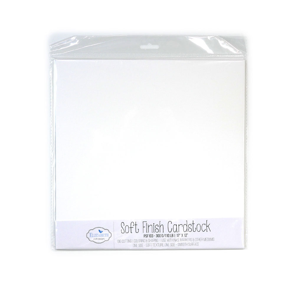 Soft Finish Cardstock 12" x 12" - 300G/110LB - 10 Pack