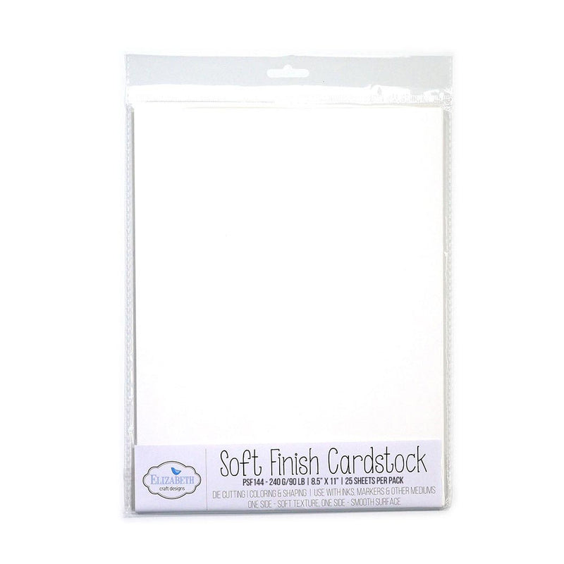 Soft Finish Cardstock - 25 Pack - 240G/90LB - 8.5” x 11” | 21.6cm x 28cm